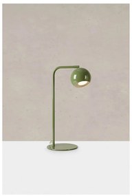 Zielona lampa stołowa z metalowym kloszem (wysokość 39,5 cm) Pop – Markslöjd