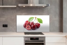 Panel szklany do Kuchni Słodkie Czereśnie