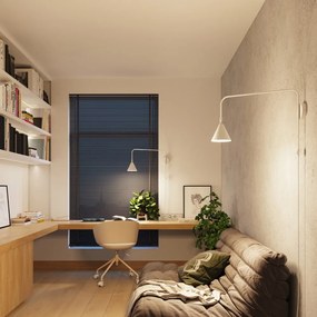Biały kinkiet do kontaktu Zylo – Nice Lamps