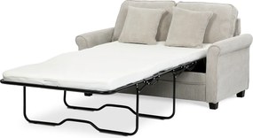 Sofa dwuosobowa ASB-4170 BGE2, sztruks, beżowy