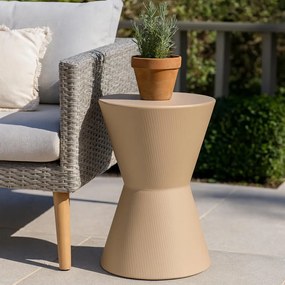 Stolik boczny do kanapy typu totem TOME, Ø 29 x 45 cm