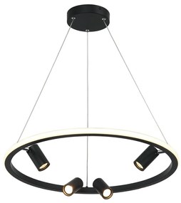 Zambelis 22012 - LED Żyrandol ściemnialny na lince LED/47W/230V śr. 60 cm czarne