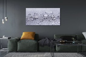 Obraz drukowany na płótnie Perliste Odświeżenie Wodne