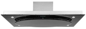 Klarstein Secret Service 110cm 817m³/h Okap Sufitowy Czarny