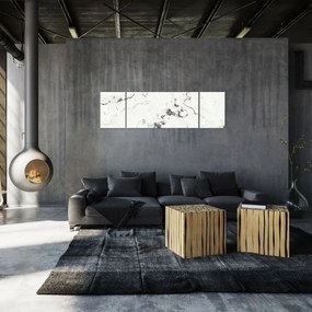 Obraz - Biały marmur (170x50 cm)