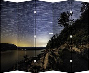 Parawan - Niebo podczas zachodu Słońca (210x170 cm)