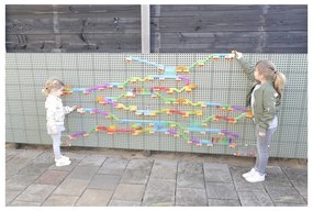 Masterkidz zestaw konstrukcyjny tor dla piłek tablica stem 120elementów