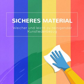 HOMCOM Zestaw 12 piankowych klocków do budowy dla dzieci w wieku 1-3 lat EPE