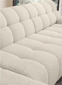 Narożnik COCOON XL w układzie U z elektryczną regulacją siedziska Prawostronny w tkaninie JAGUAR 02