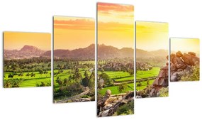 Obraz doliny Hampi w Indiach (125x70 cm)