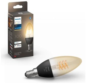 LED Ściemnialna żarówka Philips Hue WHITE FILAMENT E14/4,5W/230V 2100K