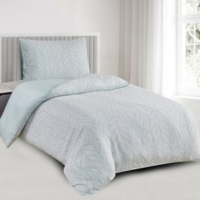 Pościel żakardowa Florida zielony, 140 x 200 cm, 70 x 90 cm