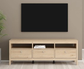 Szafka pod telewizor z szufladami Madrid, jackson hickory