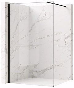 Kabina prysznicowa Walk-In Rea Flexi Transparent / Black 70