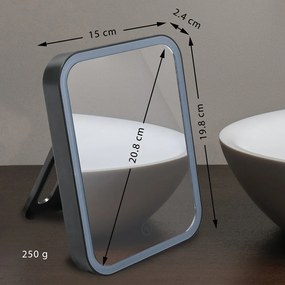 Lustro z oświetleniem kosmetyczne 15x20 cm Ania – MSV