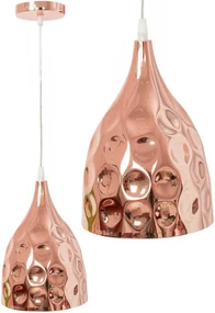 Lampa wisząca lustrzana APP276-1CP Różowe Złota