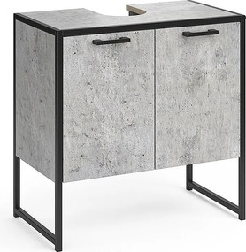Szafka pod umywalkę beton 60x33x60 fyrk