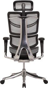 Fotel ergonomiczny z siatki ErgoFly Fly, zgodny z normą BHP