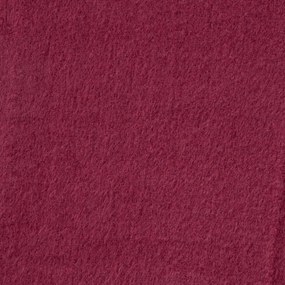 Koc TAIN burgundowy z dodatkiem wełny 150x200 cm HOMLA
