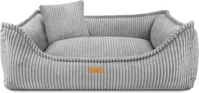 Szare legowisko dla psa i kota Milano