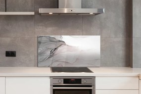 Panel szklany do Kuchni Artystyczna Wizja Marmuru