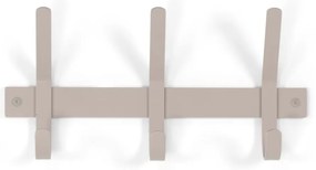 Szarobeżowy metalowy wieszak ścienny Dexter – Spinder Design
