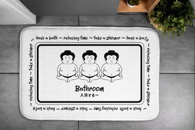 Dywanik łazienkowy Dywanik łazienkowy Zawodnicy Sumo