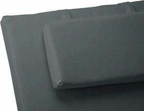 Zestaw 2x poduszek na leżaki Garth - antracyt