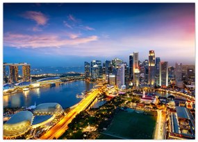 Obraz - Singapur, Azja (70x50 cm)