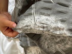 PrzytulneMieszkanie.pl PrzytulneMieszkanie.pl Kora pościel DANDELION BLEND szara hotelowa kieszeń Rozmiar pościeli: 70 x 90 cm | 140 x 200 cm