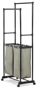 Stojak z miejscem do przechowywania GD-176 BK,plastik, czarny