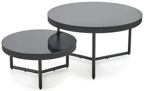 Stolik kawowy COSMO S 60x60cm czarny HALMAR