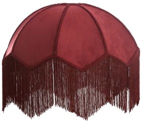 Bordowy abażur ø 45 cm Malacia – Light &amp; Living