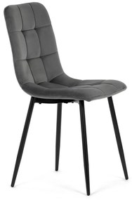Zestaw krzeseł do jadalni CT-281 GREY4, 4 szt.