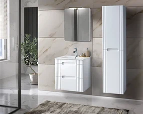 Szafka pod umywalkę FIJI WHITE 82 60cm biała COMAD