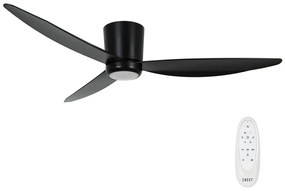 Lucci air 21610749 - LED 1xGX53/12W/230V ściemniany wentylator ARRAY czarny + DO