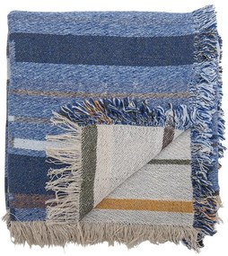 Koc z bawełny z recyklingu 130x160 cm Toscana – Bloomingville