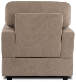 Fotel Wypoczynkowy Sofa NEO Beżowy Tapicerowany Nowoczesny