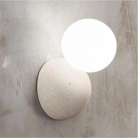 Ondaluce - Kinkiet ROCK 1xG9/7W/230V beton/biały