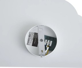 Dziecięca lampa ścienna Biała Chmurka ze Słońcem - Cloudy