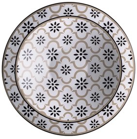 Kamionkowy głęboki półmisek Brandani Alhambra, ø 30 cm