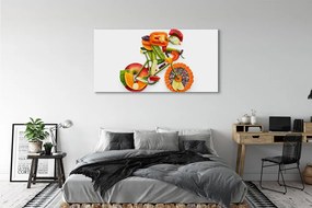 Zdjęcie na płótnie Artystyczna Postać z Warzyw