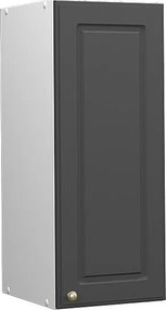 Szafka łazienkowa antracytowo-złoty 30x34.1x72 fame-line