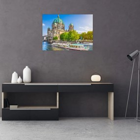Obraz na szkle - Katedra w Berlinie (70x50 cm)