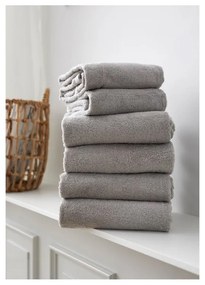 Jasnoszary bawełniany ręcznik frotte 30x30 cm Comfort – Södahl