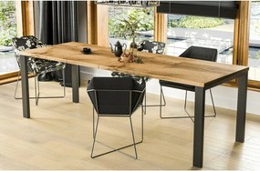 Stół rozkładany GARANT 130(265)x80 dąb wotan