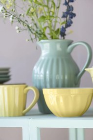 Żółta miska ceramiczna na musli MYNTE LEMONADE