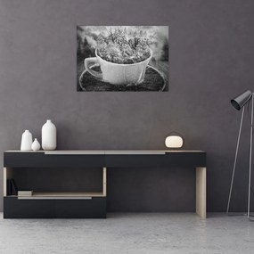 Obraz - Filiżanka natury (70x50 cm)