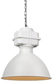 Industrialna lampa wisząca mała matowa biała - SickoPrzemysłowy Oswietlenie wewnetrzne