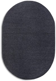 Dywan wełniany Villeroy & Boch Francois antracyt owal 160 cm x 230 cm